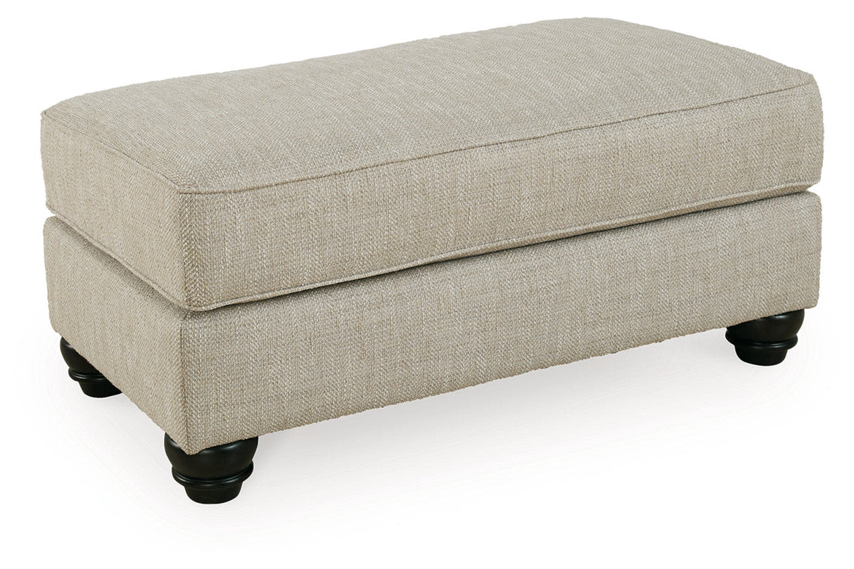 Asanti Fog Sofa, Loveseat and Ottoman