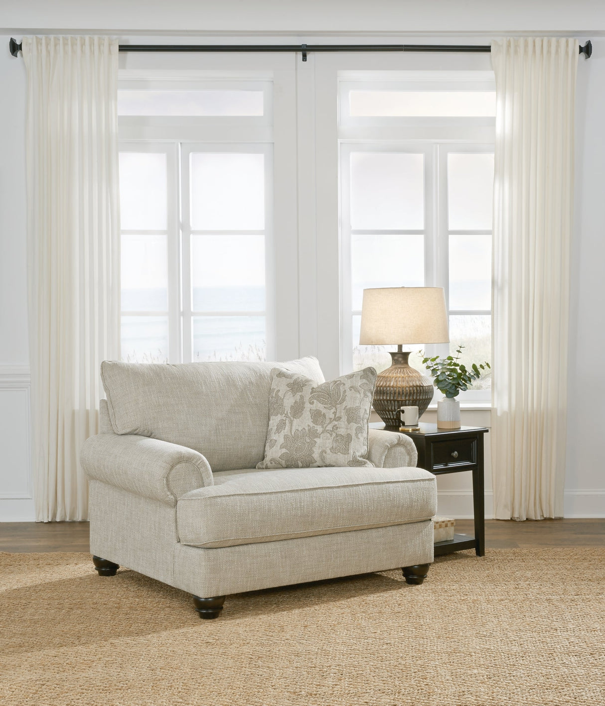 Asanti Fog Living Room Set