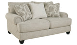 Asanti Fog Living Room Set