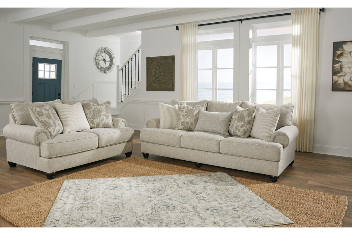 Asanti Fog Sofa and Loveseat