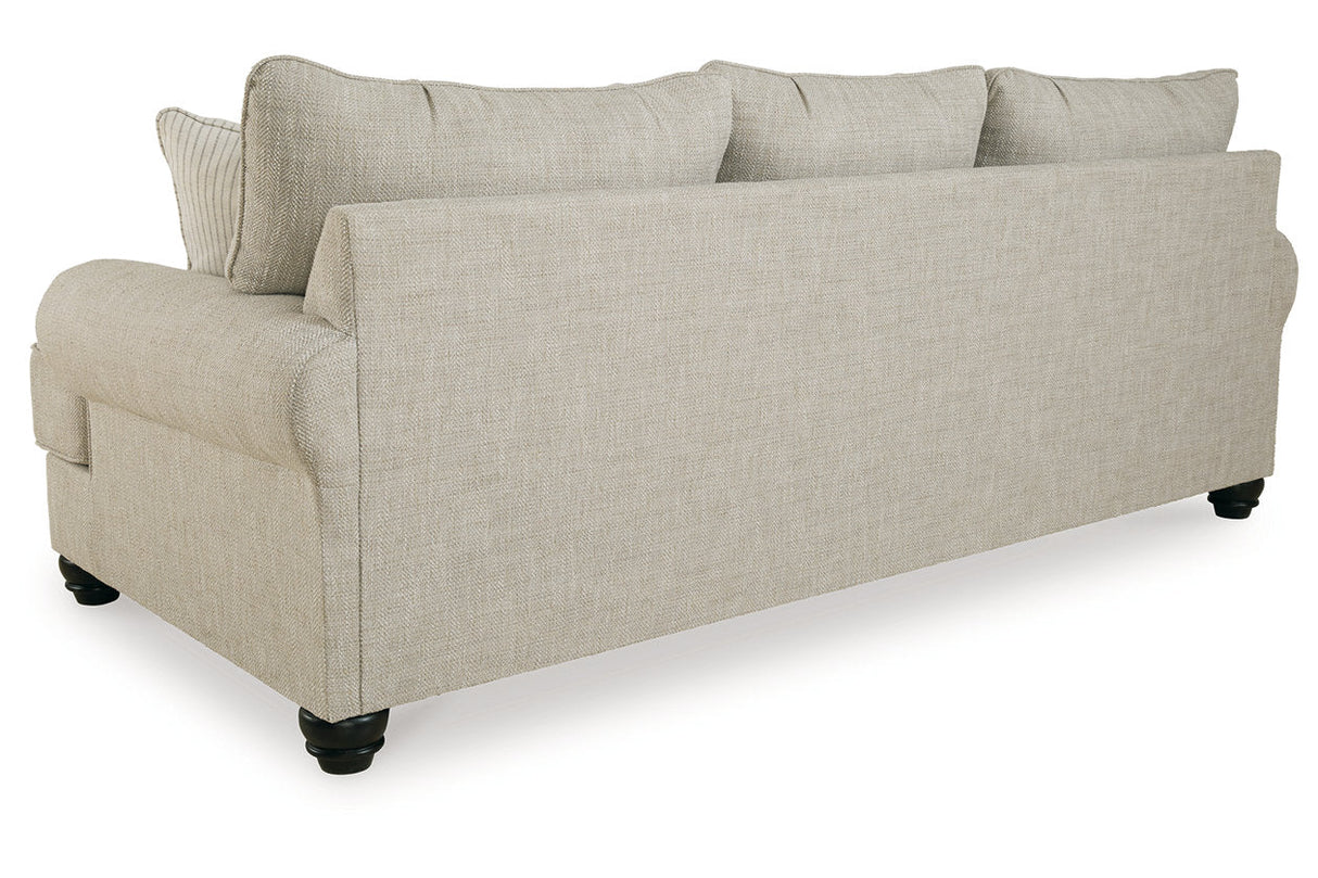 Asanti Fog Sofa, Loveseat, Oversized Chair and Ottoman