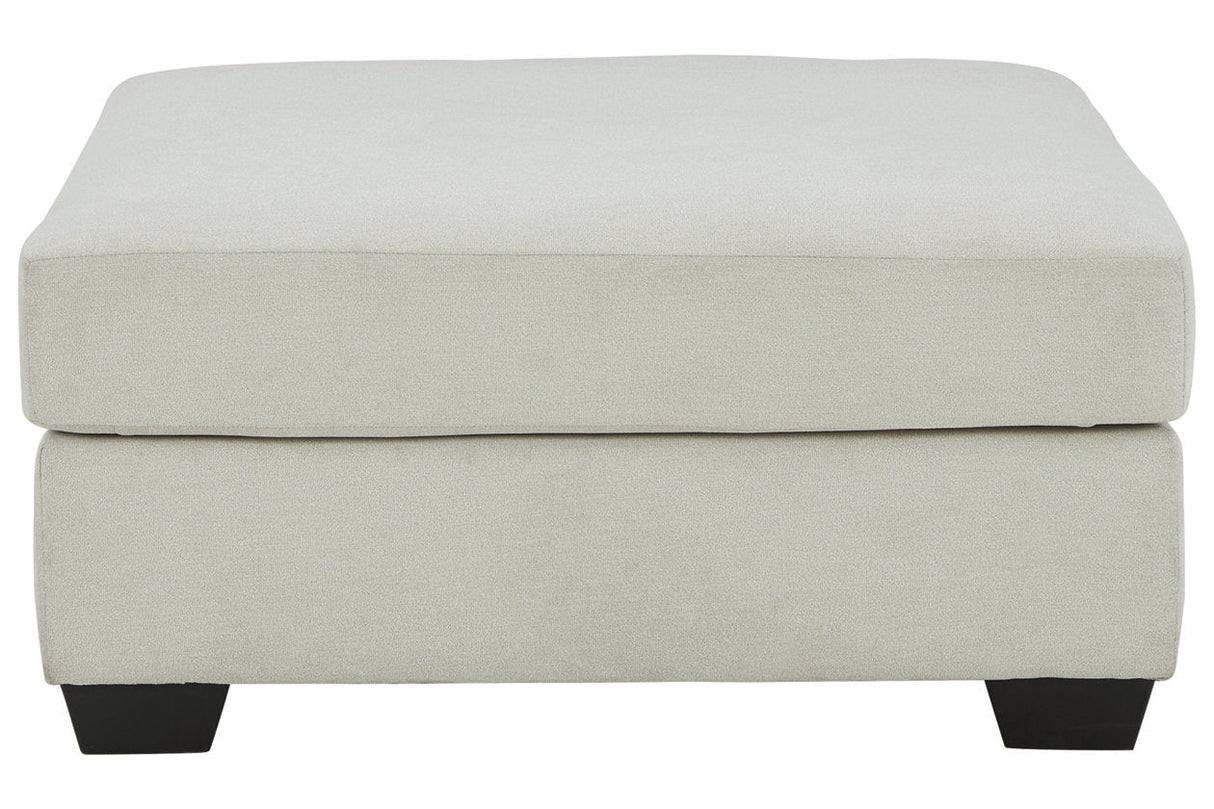 Lowder Stone Oversized Accent Ottoman