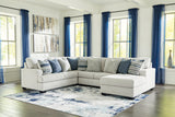 Lowder Stone 4-Piece RAF Chaise Sectional