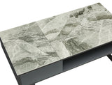 1388 Coffee Table w/ storage Grey by ESF Furniture at Eve Furniture