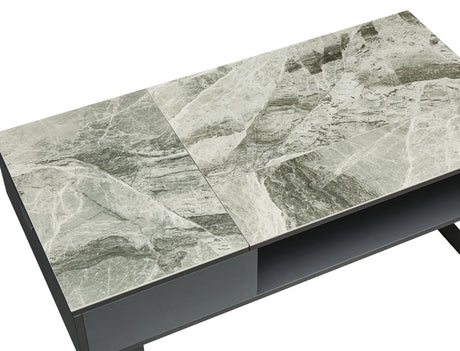 1388 Coffee Table w/ storage Grey by ESF Furniture at Eve Furniture
