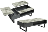1388 Coffee Table w/ storage Grey by ESF Furniture at Eve Furniture