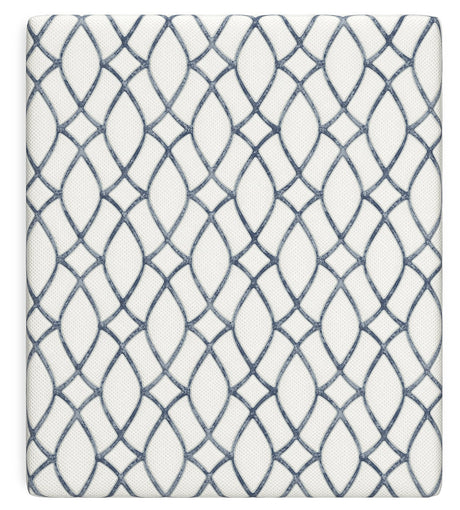 14 Inch Chime Elite 2.0 White/Blue California King Mattress by Ashley at Eve Furniture
