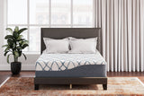 14 Inch Chime Elite 2.0 White/Blue California King Mattress by ASHLEY FURNITURE at Eve Furniture