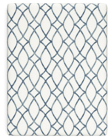 14 Inch Chime Elite 2.0 White/Blue Queen Mattress by Ashley at Eve Furniture