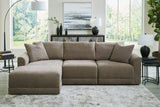 Raeanna Storm 3-Piece LAF Chaise Sectional