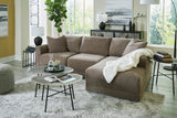 Raeanna Storm 3-Piece RAF Chaise Sectional