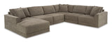 Raeanna Storm 6-Piece LAF Chaise Sectional