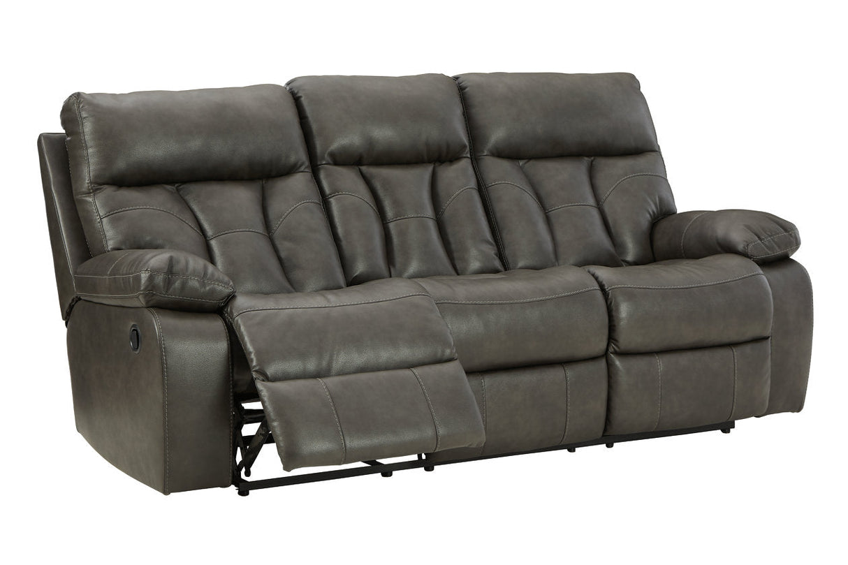 Willamen Quarry Reclining Sofa with Drop Down Table