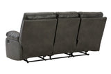 Willamen Quarry Reclining Sofa with Drop Down Table