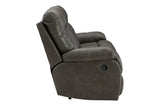 Willamen Quarry Reclining Sofa with Drop Down Table