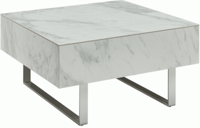 1498 White marble Coffee Table by ESF Furniture at Eve Furniture
