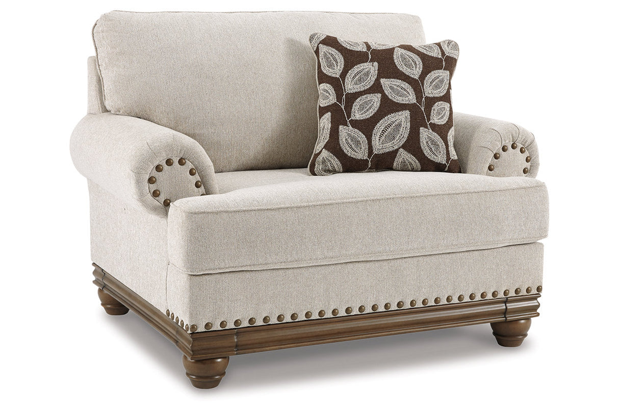 Harleson Wheat Sofa, Loveseat, and Chair