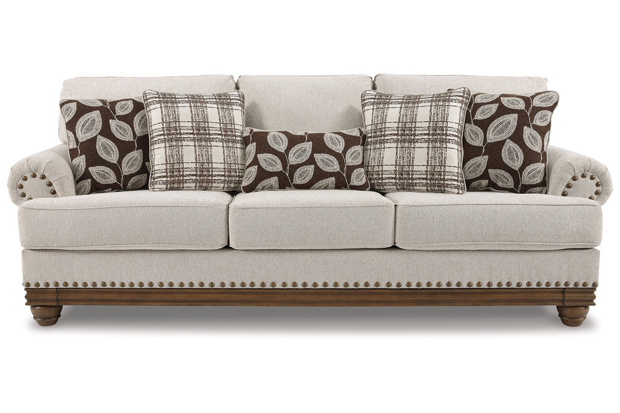 Harleson Wheat Sofa and Loveseat