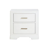 Hudson White Nightstand