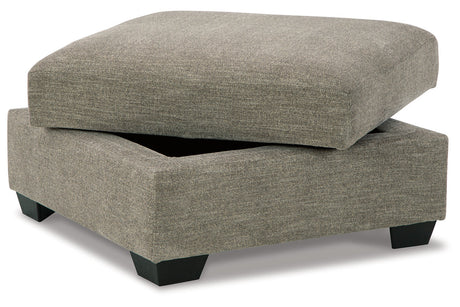 Creswell Stone Ottoman With Storage