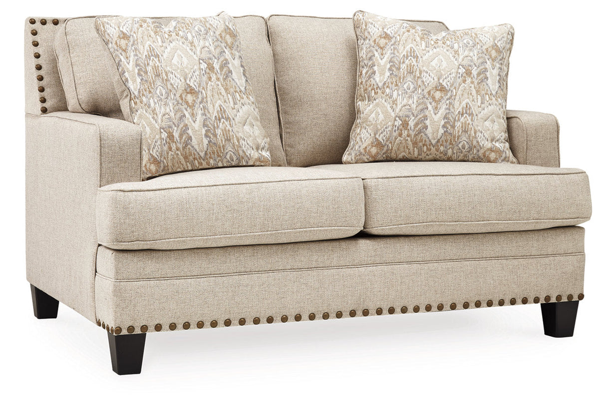 Claredon Linen Sofa and Loveseat