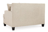 Claredon Linen Sofa and Loveseat