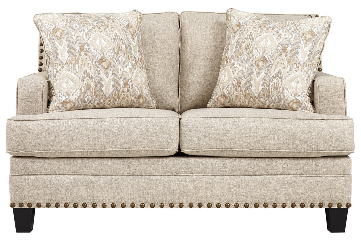 Claredon Linen Loveseat