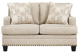 Claredon Linen Loveseat