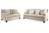 Claredon Linen Sofa, Loveseat and Chair