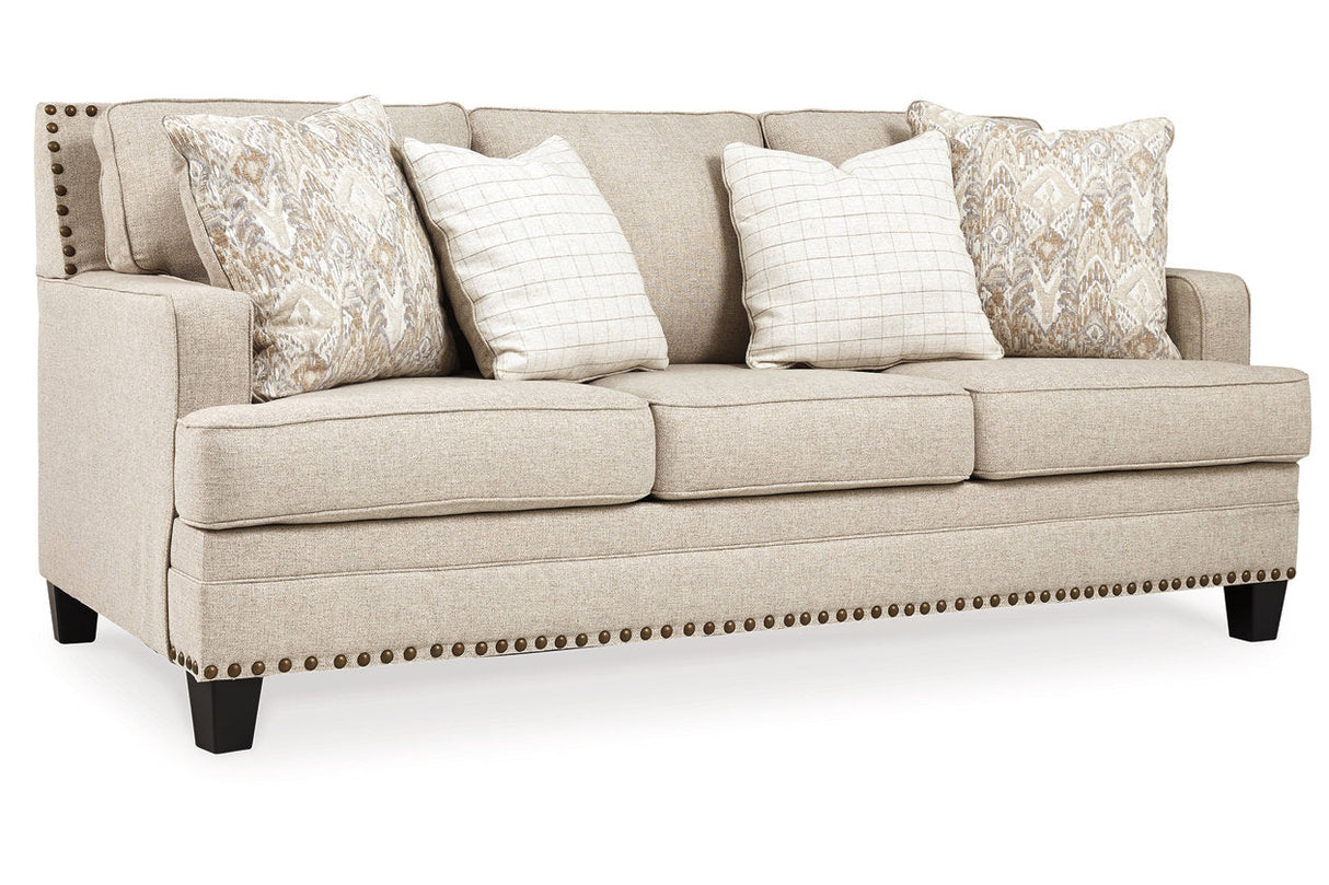 Claredon Linen Sofa, Loveseat, Chair and Ottoman