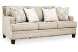 Claredon Linen Sofa and Loveseat