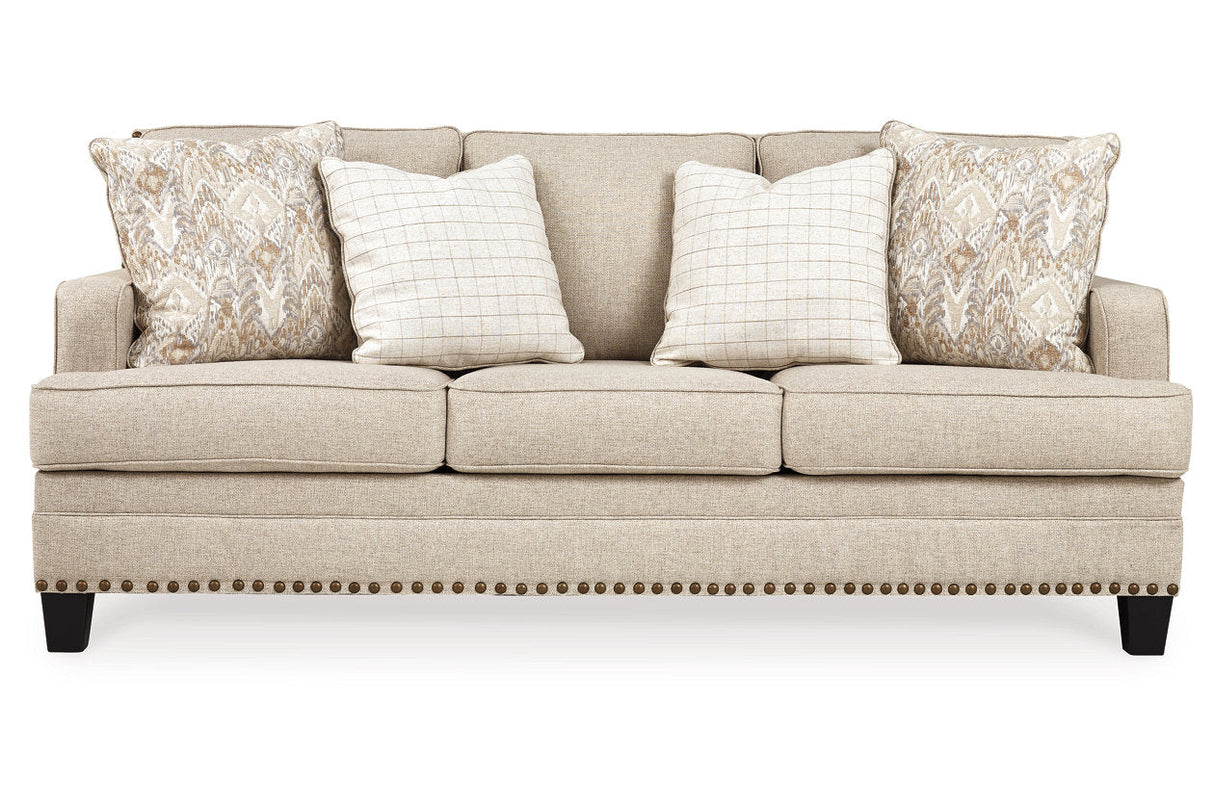 Claredon Linen Sofa, Loveseat and Chair