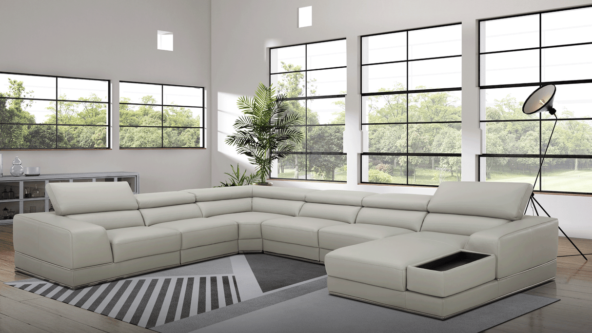 1576 Sectional Right by Kuka by ESF Furniture at Eve Furniture
