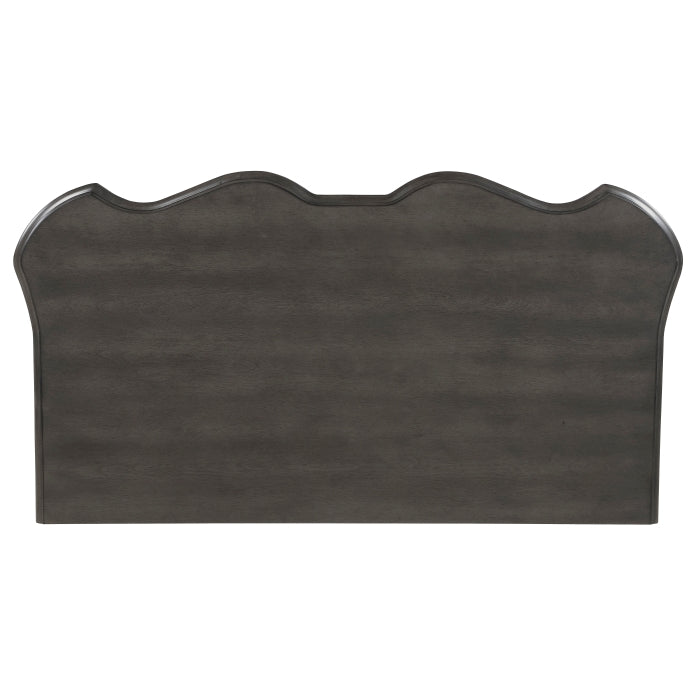 Royal Highland Gray 4pc Set (QB+NS+DR+MR) by Homelegance at Eve Furniture