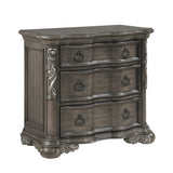 Royal Highland Gray 5pc Set (QB+NS+DR+MR+CH) by Homelegance at Eve Furniture