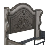 Royal Highland Gray 5pc Set (QB+NS+DR+MR+CH) by Homelegance at Eve Furniture