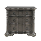 Royal Highland Gray Night Stand by Homelegance at Eve Furniture