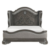 Royal Highland Gray California King Bed by Homelegance at Eve Furniture