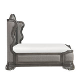 Royal Highland Gray Eastern King Bed by Homelegance at Eve Furniture