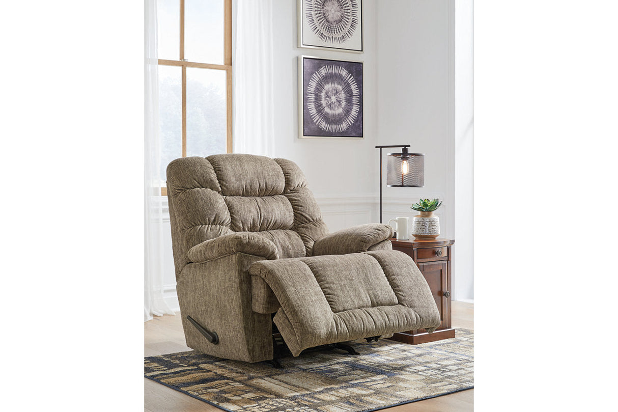 Bridgtrail Taupe Recliner