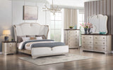 Rose Champagne Bedroom Set by Cosmos Furniture at Eve Furniture