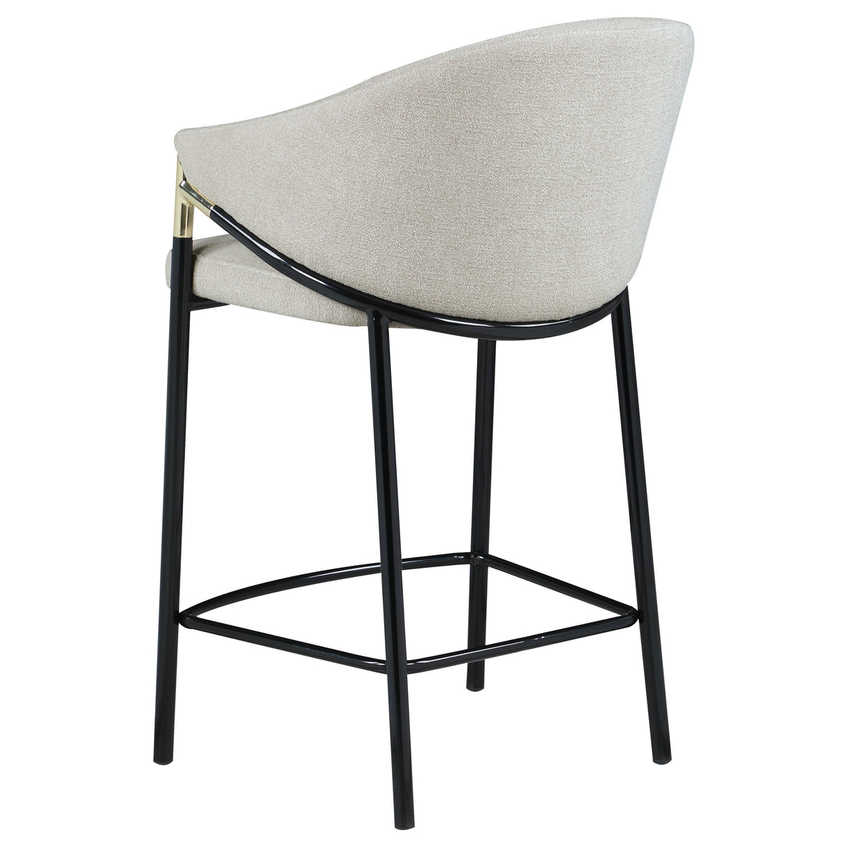 Chadwick Beige  Fabric Upholstered Counter Chair (Set of 2)