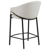Chadwick Beige  Fabric Upholstered Counter Chair (Set of 2)