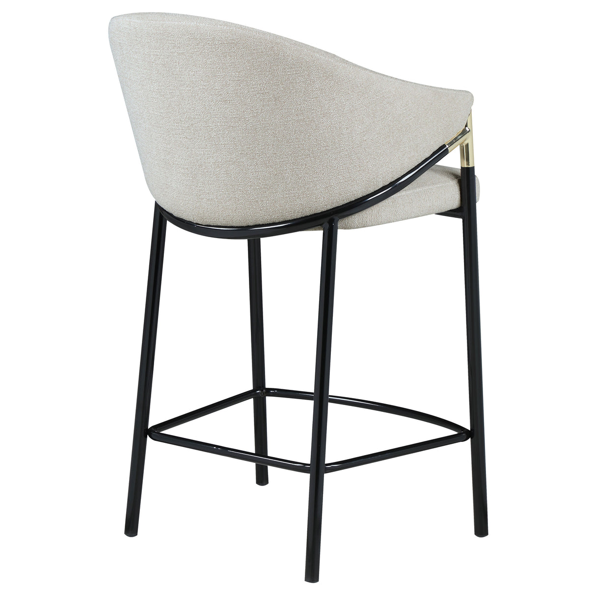 Chadwick Beige  Fabric Upholstered Counter Chair (Set of 2)