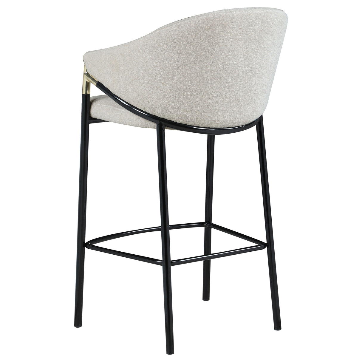 Chadwick Beige Fabric Upholstered Bar Chair (Set of 2)