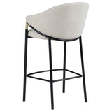 Chadwick Beige Fabric Upholstered Bar Chair (Set of 2)