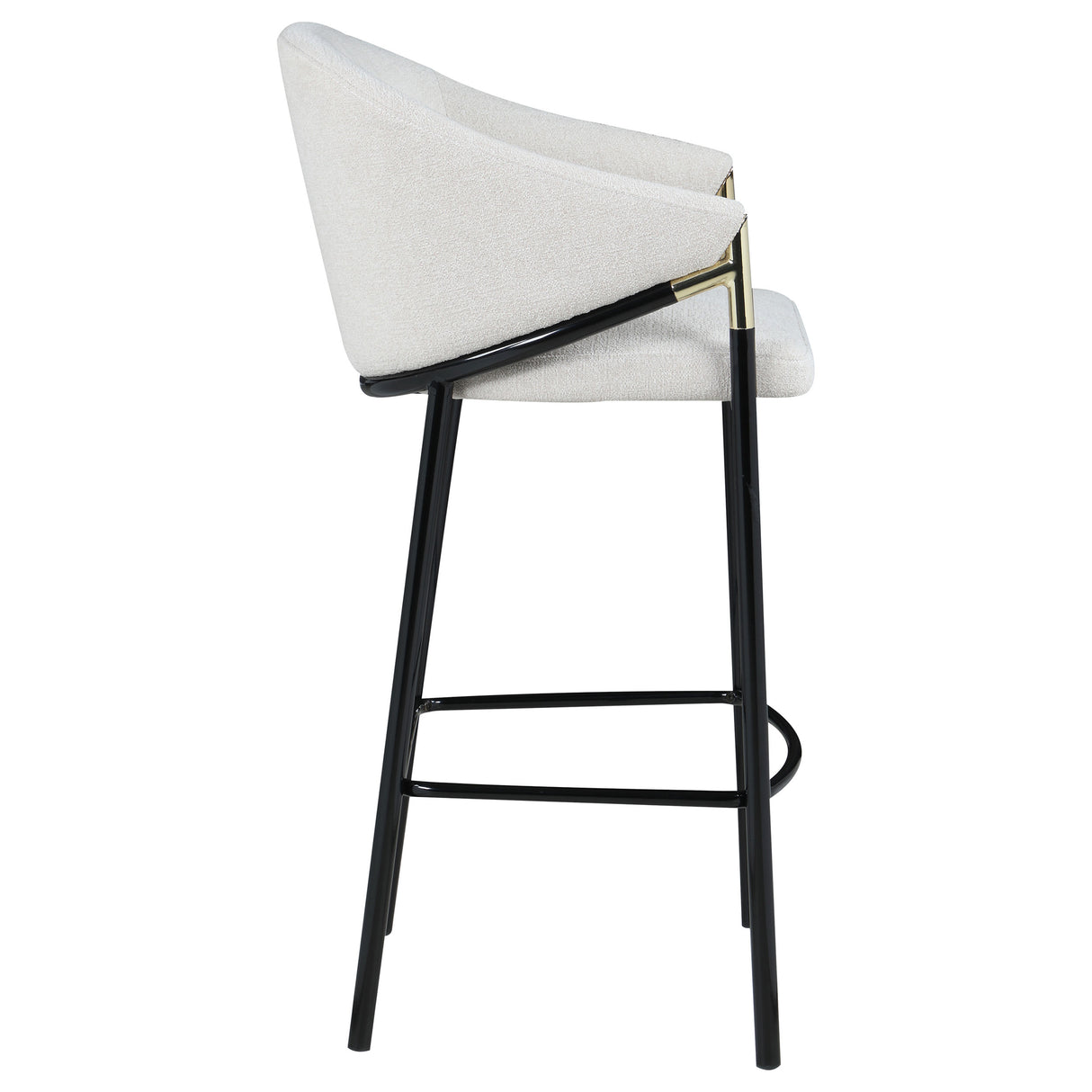 Chadwick Beige Fabric Upholstered Bar Chair (Set of 2)