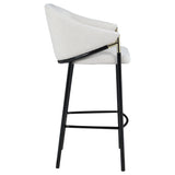 Chadwick Beige Fabric Upholstered Bar Chair (Set of 2)