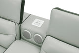 Arlet Grey RAF 4-Piece Sectional by New Era Innovations at Eve Furniture