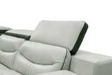Arlet Grey RAF 4-Piece Sectional by New Era Innovations at Eve Furniture